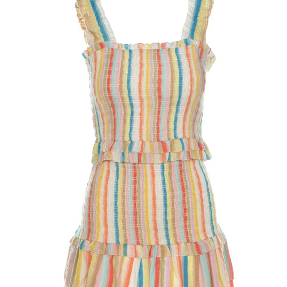 Saylor striped top and skirt set size XS - Picture 2 of 4